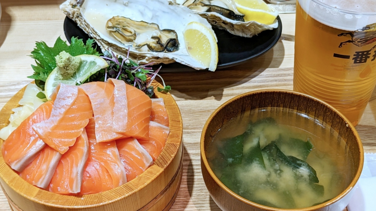 仙台機場出境前要吃什麼|CP值高的漁夫亭牡蠣と海鮮丼 - 老皮嫩肉的流水帳生活