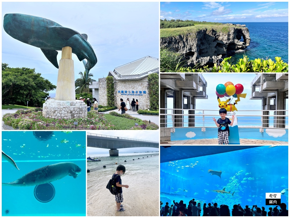 沖繩中北部一日遊行程-萬座毛、古宇利島、美麗海水族館看海豚秀 - 老皮嫩肉的流水帳生活