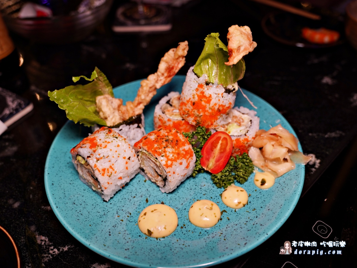 凌舞餐酒館有高級日料-軟殼蟹壽司