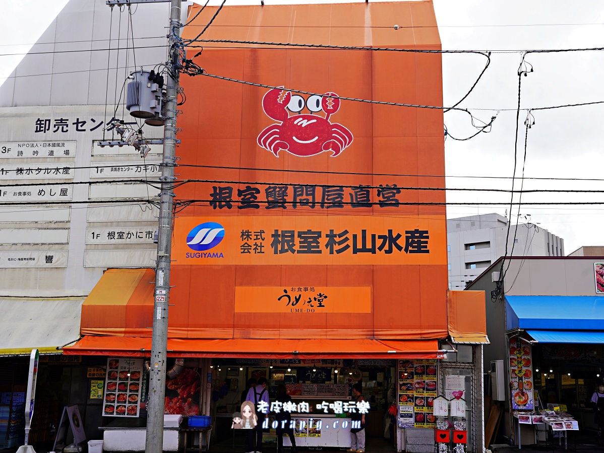 北海道海鮮必吃【根室杉山水產うめぇ堂】場外市場必點帝王蟹 - 老皮嫩肉的流水帳生活 北海道海鮮必吃【根室杉山水產うめぇ堂】場外市場必點帝王蟹 - 老皮嫩肉的流水帳生活