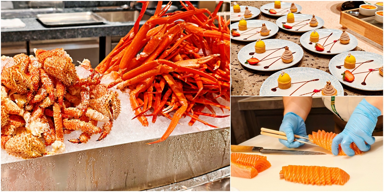 桃園美食吃到飽【桃園台茂島語】漢來集團超強奢華Buffet 一秒置身海島度假天堂 - 老皮嫩肉的流水帳生活