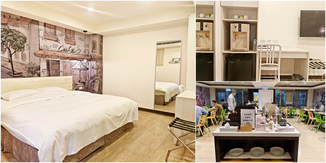 桃園A21住宿【雲端商務旅館】機捷A21環北站旁、高CP值含早餐、中壢夜市步行可達 - 老皮嫩肉的流水帳生活